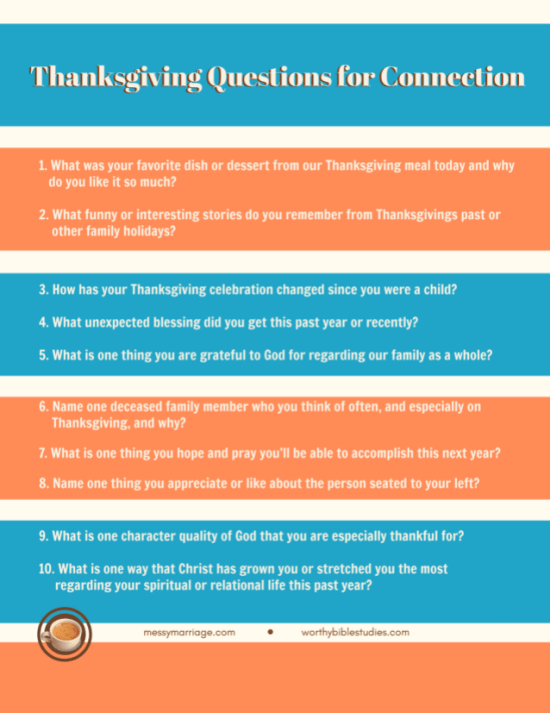 Thanksgiving Discussion #Thanksgiving #questions #conversation #communication #connection