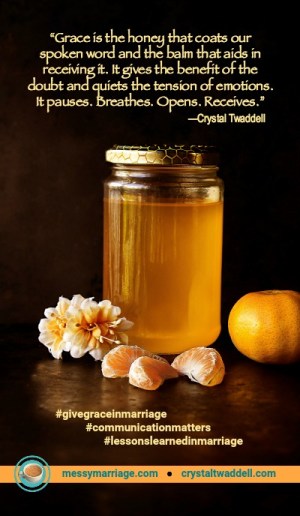 Communicate with Grace - Crystal Twaddell shares 3 ways to fix broken communication in marriage. Click to read more. #fixcommunication, #communicatewithgrace, #marriageconflict, #grace 