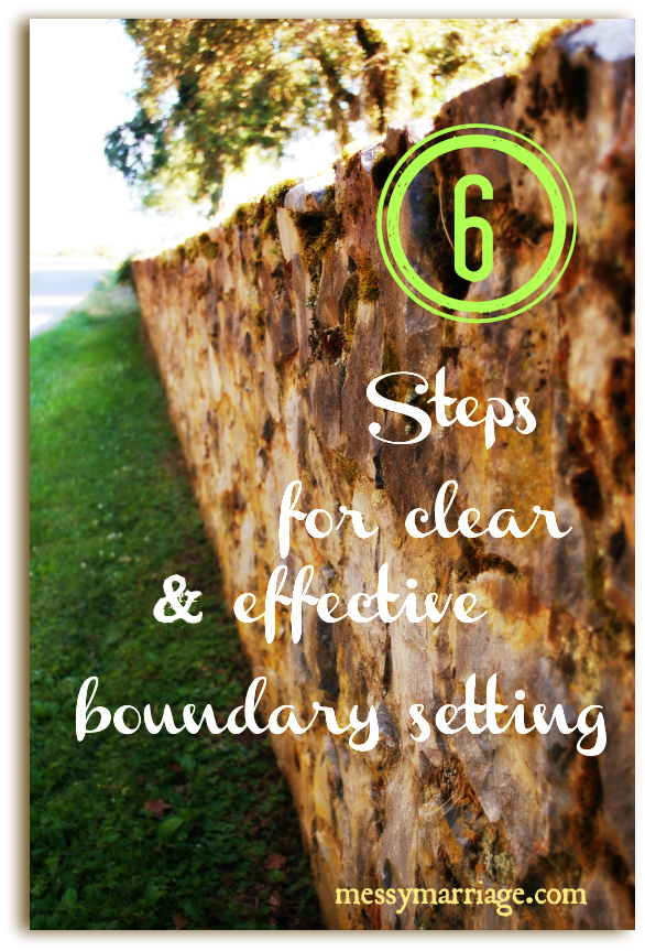 6 Steps to Effective Boundary&nbsp;Conversations