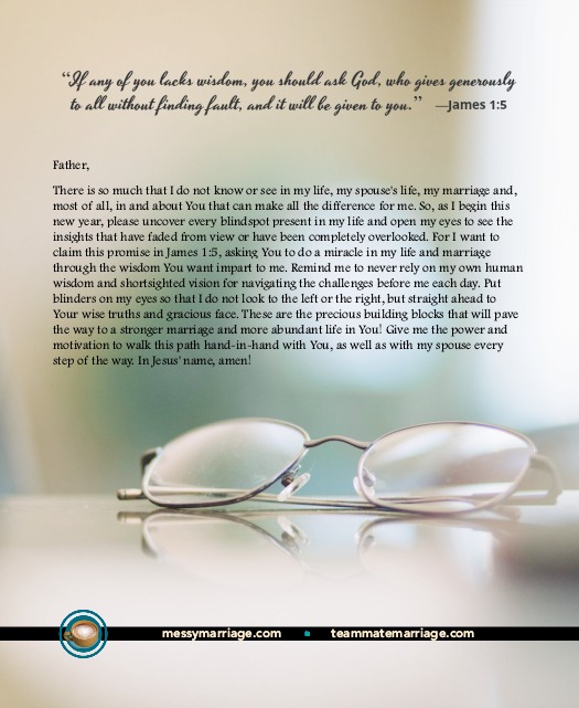 A Prayer for Insight - Click to find a downloadable link at MM so that you can print this out and pray it each day for your life and marriage! #prayer #Bible #verses #Scripture #encouragement #wisdom #insight