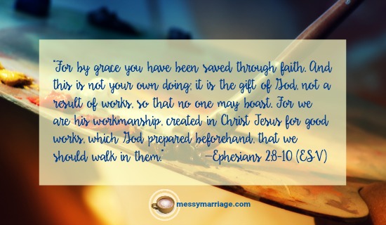 God Created Masterpiece - See what Ephesians has to say about your worth in God's eyes by clicking the link! #worth #selfworth #Goddesigned #Godredeemed