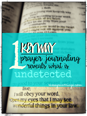 One Key Way Prayer Journaling Uncovers Denial And&nbsp;Linkup