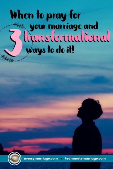 The Unfair Task of Praying for Your Marriage Even If It Feels&nbsp;Passive