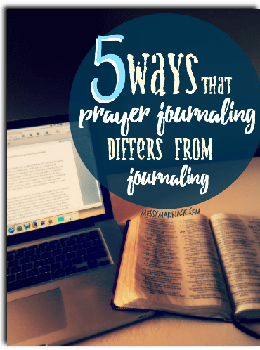 5 Differences between Journaling and Prayer Journaling Plus&nbsp;Linkup