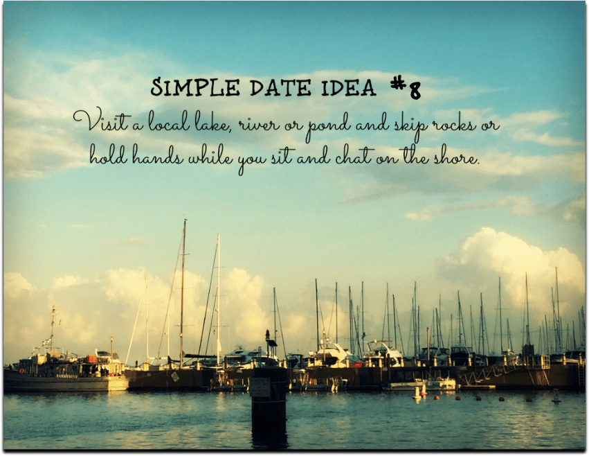 Simple Date #8 – Fun and Inspiration by the Water